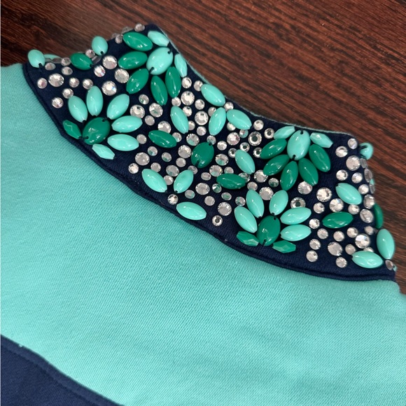 Vineyard Vines Shep top with rhinestone collar, size M - Picture 4 of 5